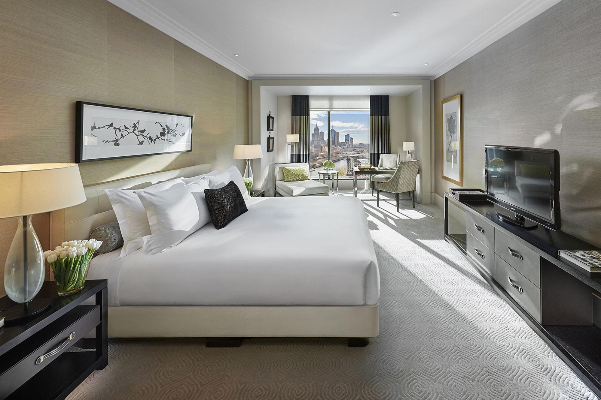 Crown Towers Melbourne Hotel Екстериор снимка A guest room at The Ritz-Carlton, New York, Central Park